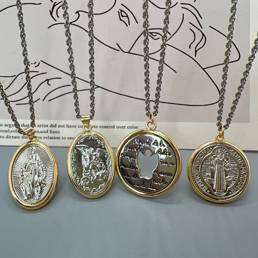 British Orla Large Statement Coin pendant Necklace Penny Collectibles Magic Coin Home Decoration Craft Coins Liberty Half Dollar 240807