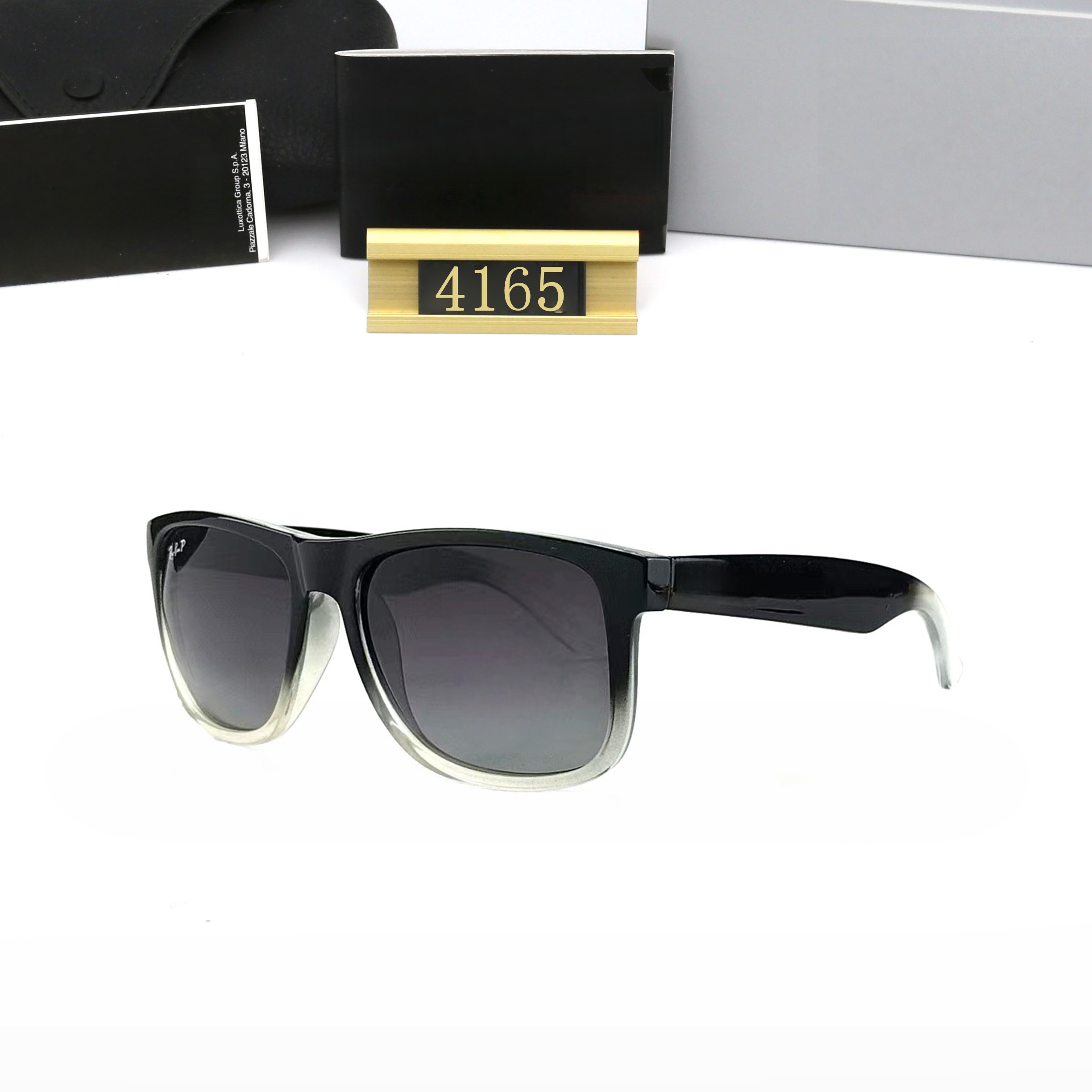 luxury Sunglasses lens designer womens Mens Goggle senior Eyewear For Women eyeglasses frame Vintage Metal Sun Glasses With Box 4165