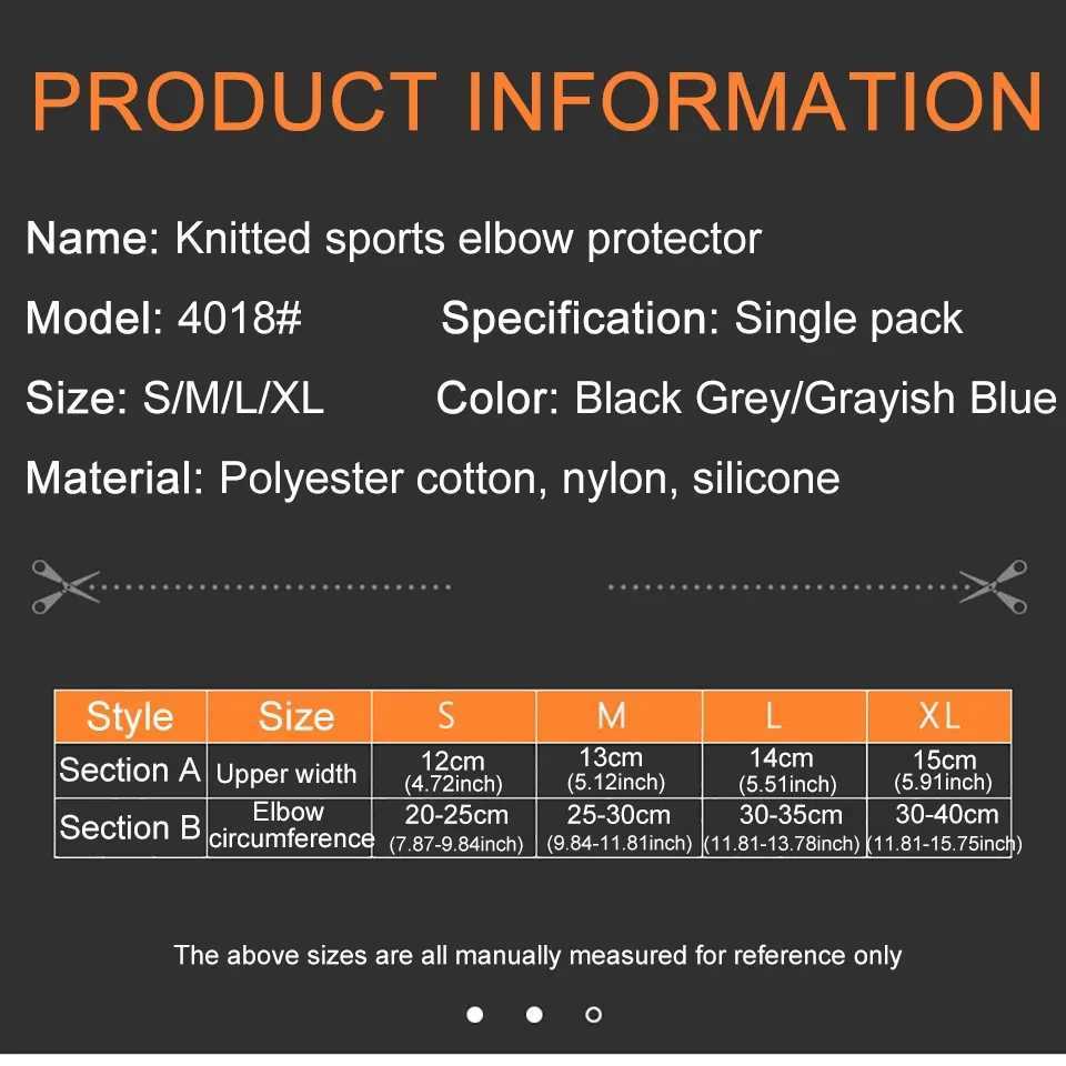 1Pcs Sports Elbow Brace for Weightlifting Compression Support Arm Sleeve Reduce Tennis Elbow and Golfers Elbow Pain Relief C251013