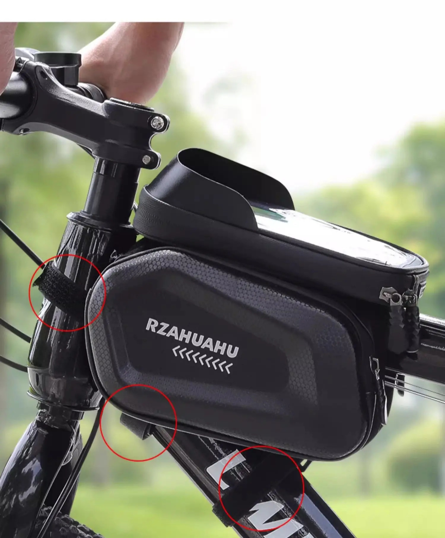 Bicycle Bag Waterproof Touch Screen Cycling Bag Top Frame Tube Bag MTB Road Bike Bag Phone Case Bike Accessories 251011