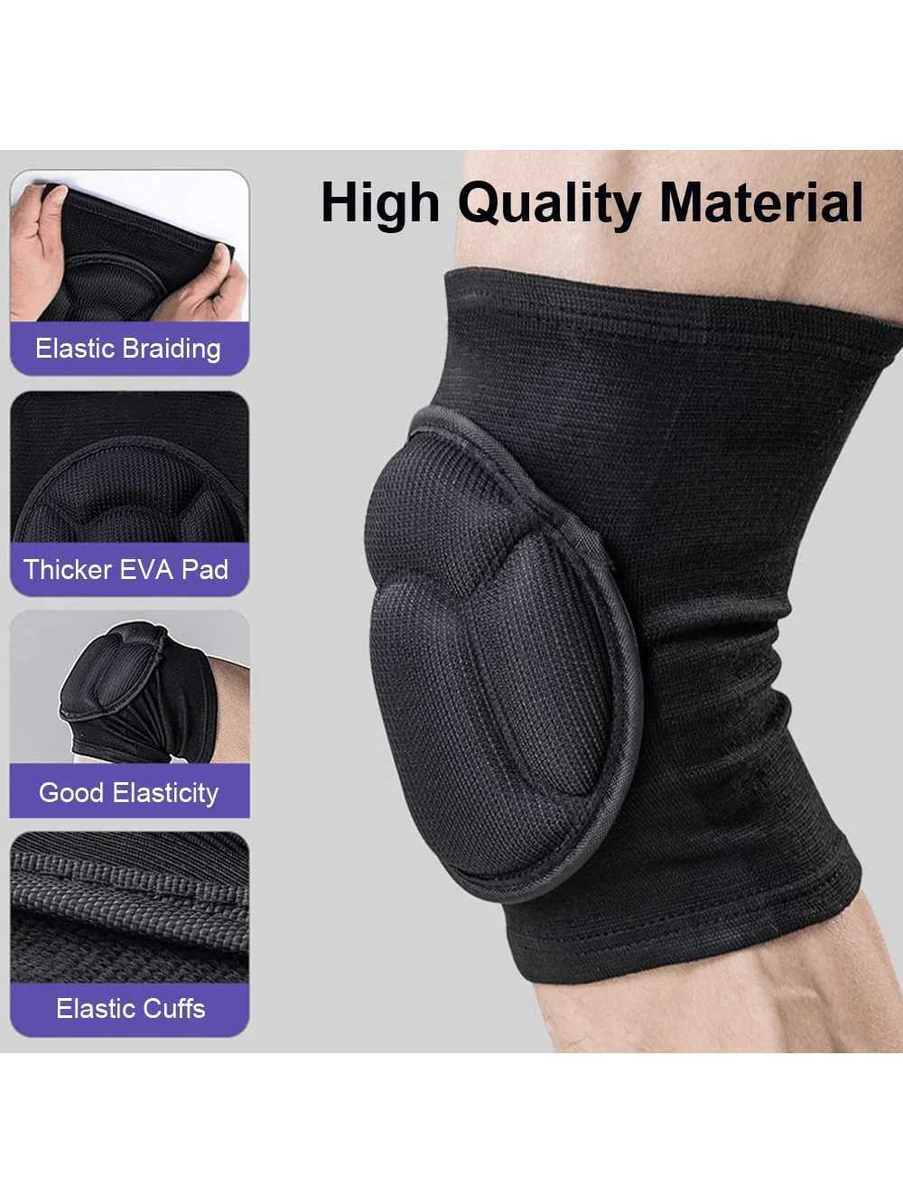 Volleyball Knee Pads for Men Women Thick Sponge Collision Avoidance Warm AntiSlip Knee Sleeve for Football Yoga Dance C251013