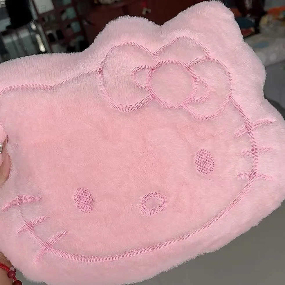 Sanrio Hello Kitty Anime Series Cute Pillow Plush Doll Pillow Company And Dormitory Seat Backrest Cushion Room Decoration Toys H251111