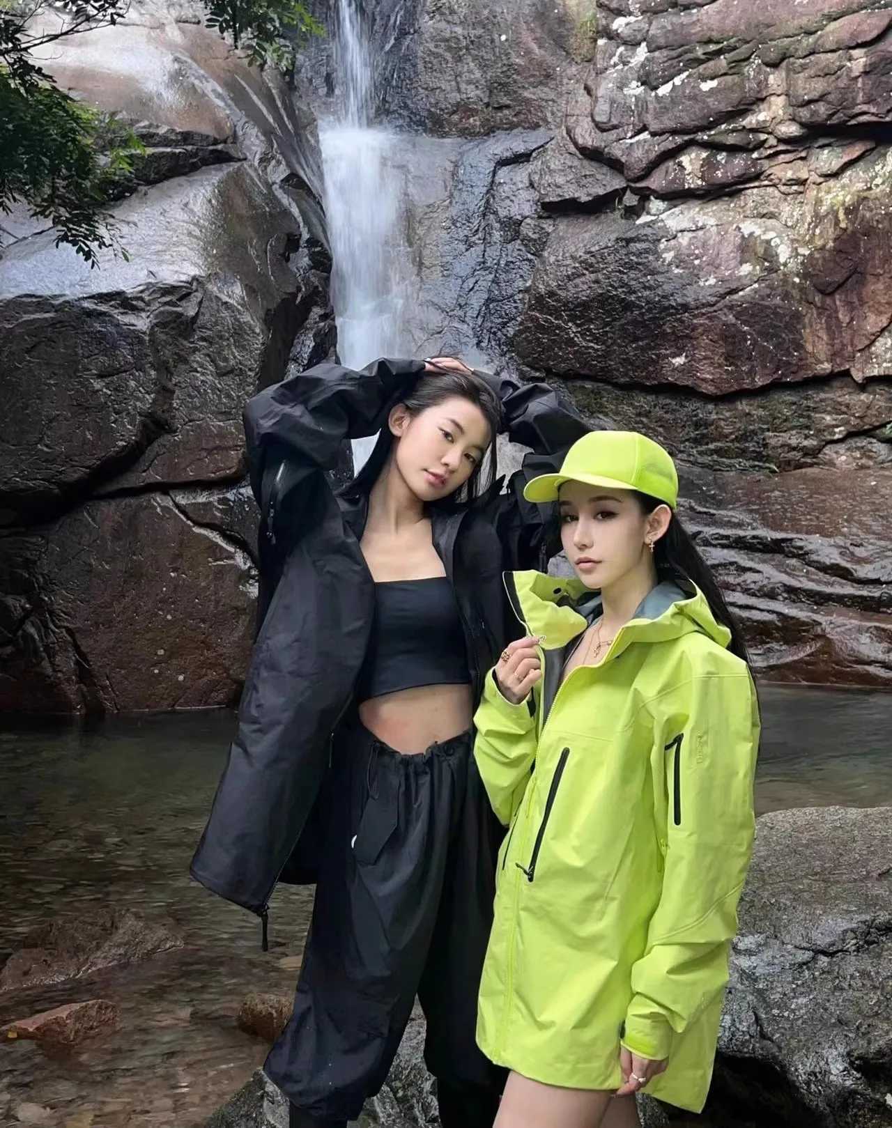 ARC Three Layer Mens Womens High Quality Cam Coat Outdoor SV broidery Waterproof Windbreaker Hiking Ski s Unisex Y251013