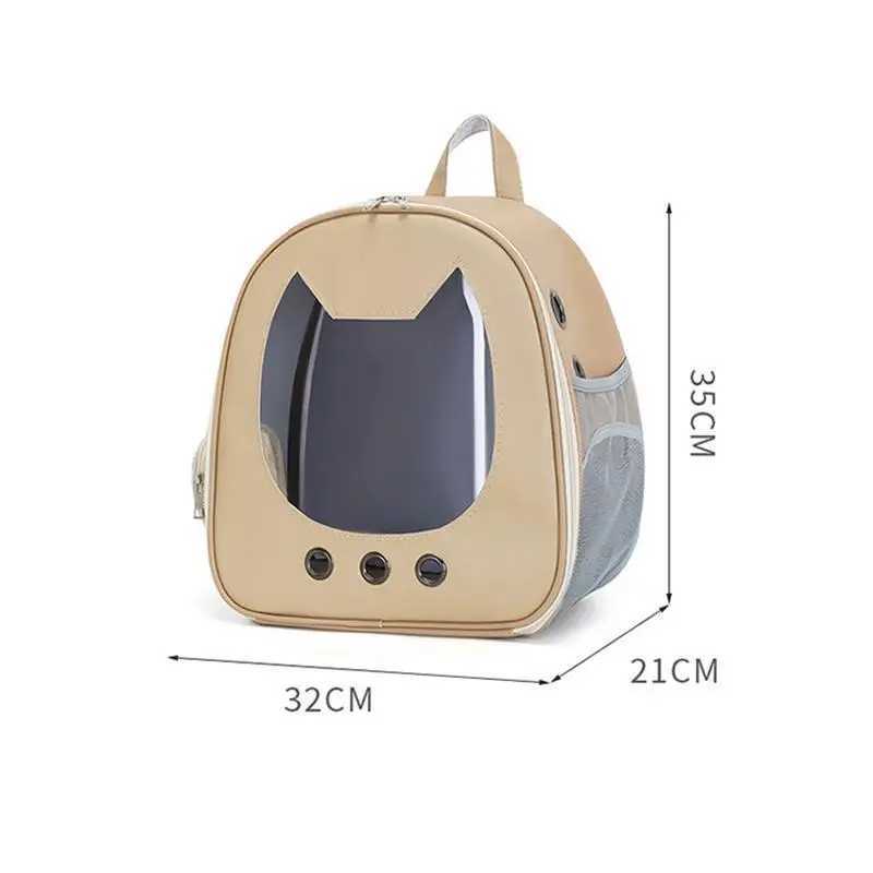 Foldable Cat Carrier Backpack Lightweight Breathable Pet Travel Bag C251013