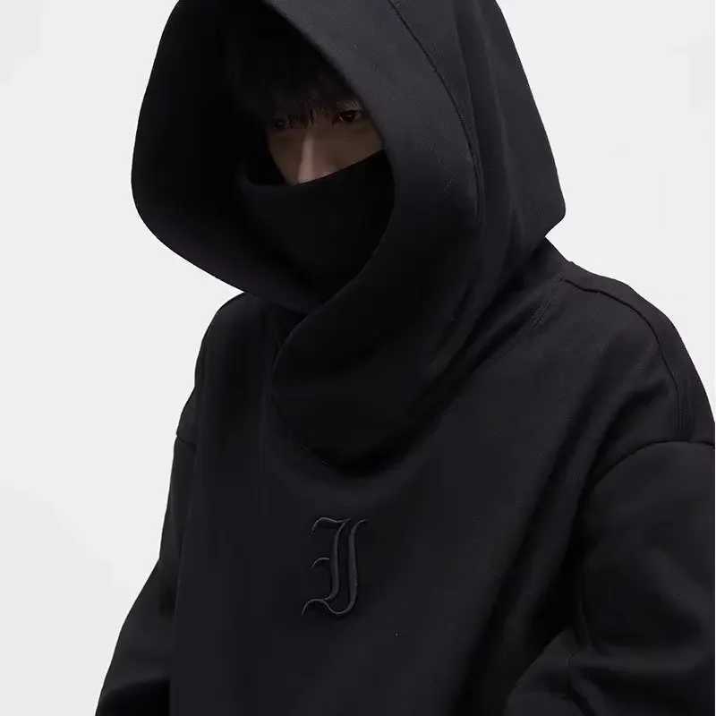 Autumn Ninja Streetwear Turtlene Hoodies For Men Letter Embroidered Hip Hop Fashion Sweatshirts Y2K Vintage Hoody W251013