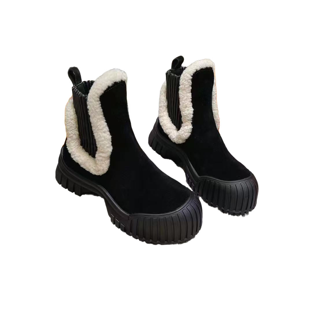 Fashion Women's Snow Boots Casual Outdoor Cold Weather Boots Featuring Cozy Trendy Look 33225