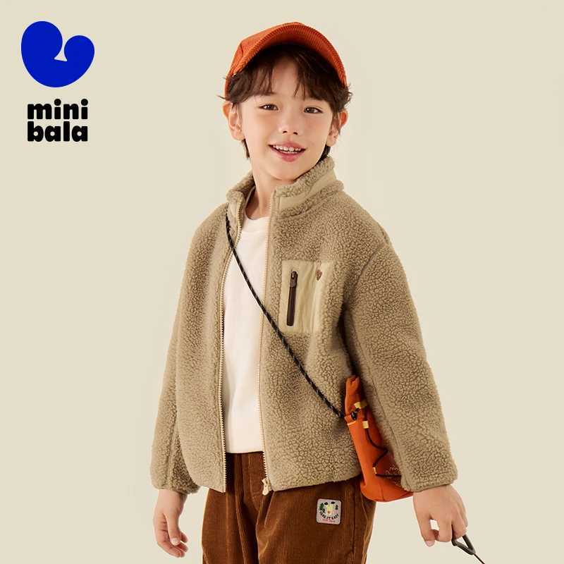 Mini Bala Fleece Jacket Kids 2025 Autumn Parent and Child Style Outdoor AntiStatic Warm Outerwear C251013
