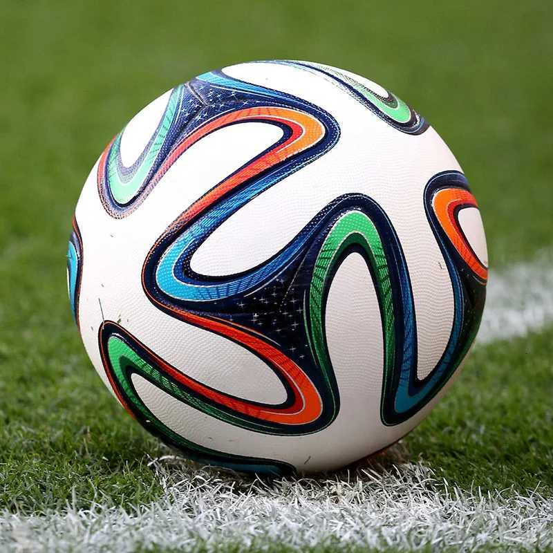 Durable PU Leather Soccer Ball Size 5 Match Football high qualtiy Seamless Training Match League Balls H260629 - view 4