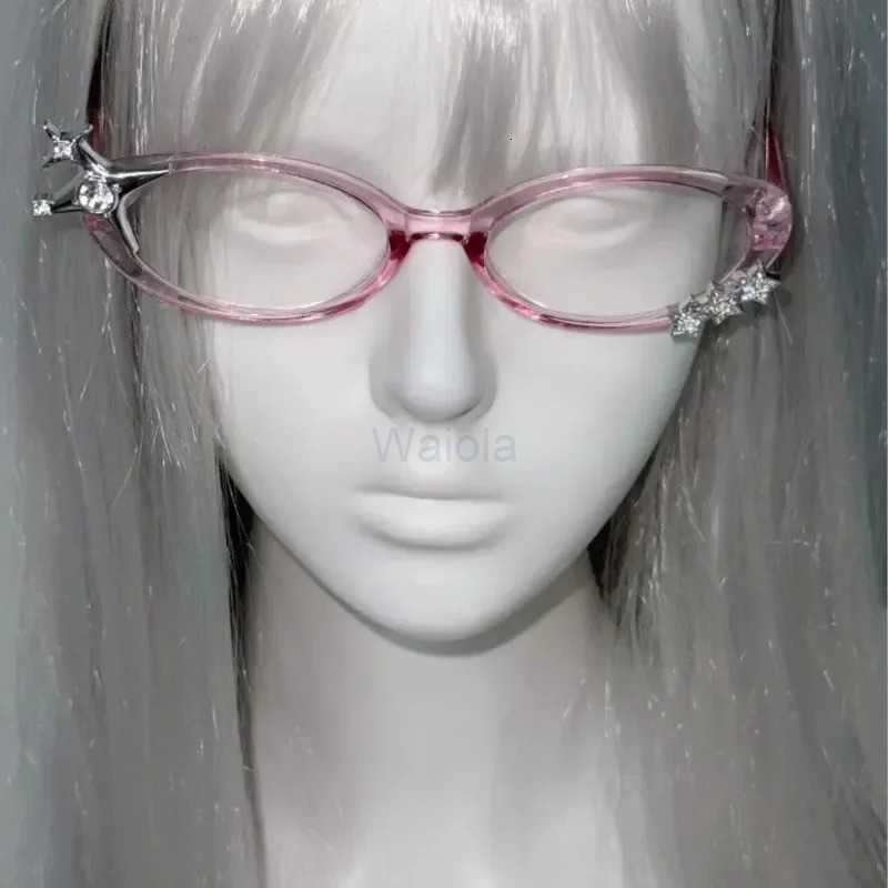 Sanrio Y2k Hello Kitty Glasses An Anime Subculture Frames Perfect Fashionable Accessories Personalized Cosplay Anime Accessories H251216
