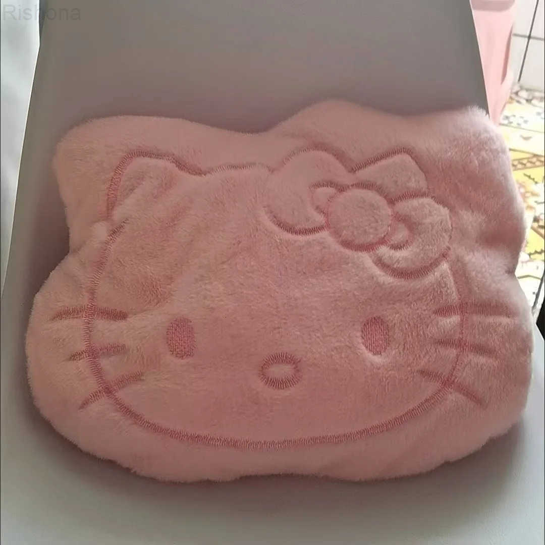 Sanrio Hello Kitty Anime Series Cute Pillow Plush Doll Pillow Company And Dormitory Seat Backrest Cushion Room Decoration Toys H251111