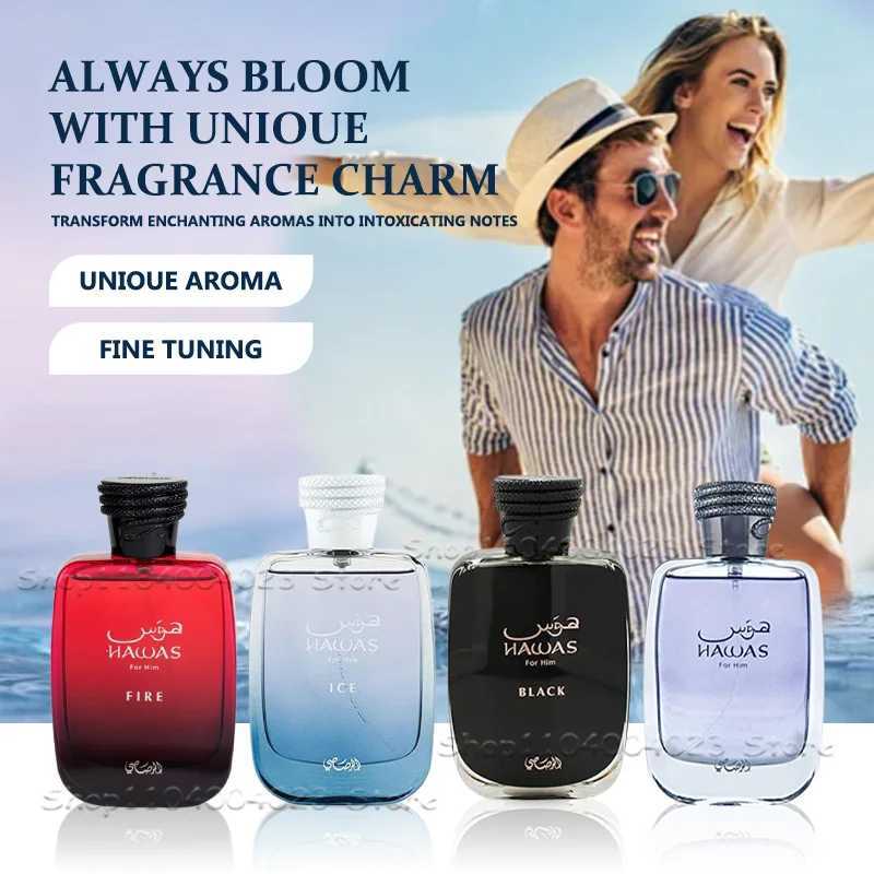 00ML RASASI Hawas Fire EDP Spray Long Lasting Arabian Perfume For Men With A Fiery Essence Middle Eastern Brand Perfume W251013