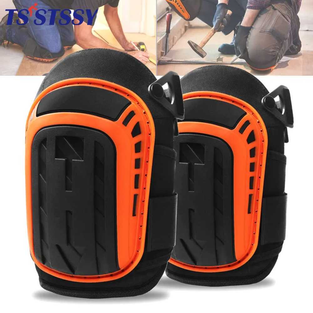 1Pair Work Knee Pads Construction Gel Knee Pads Heavy Duty Comfortable Antislip Foam Knee Pads for Cleaning Flooring and Garden C251013