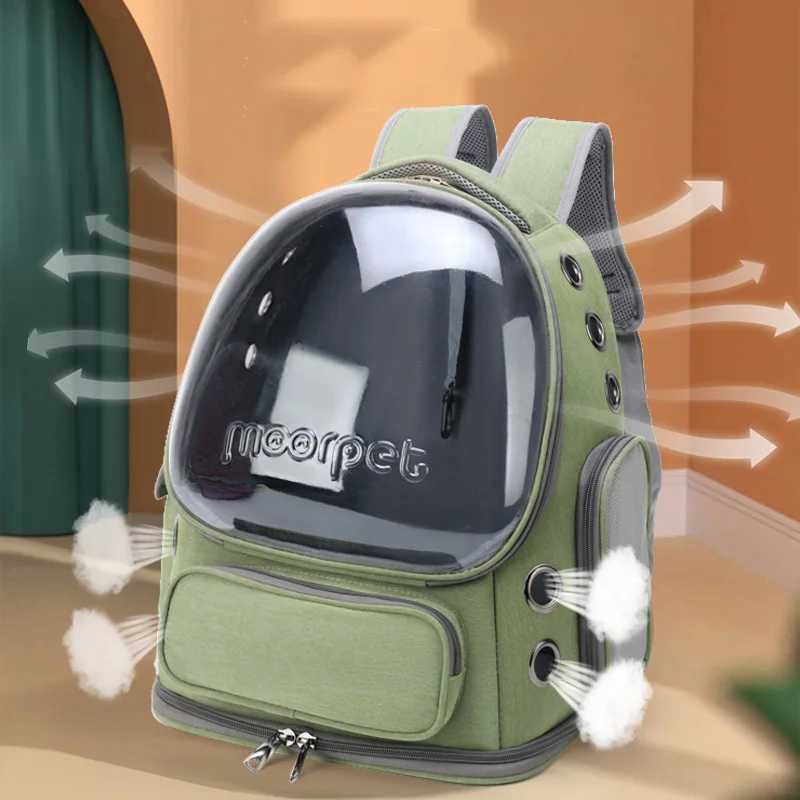 Outdoor Caming Pet Cat Carrier Bag Travel Backpack for Cats Small Dogs Breathable Cat Carrying Bag Pet Supplies C251013