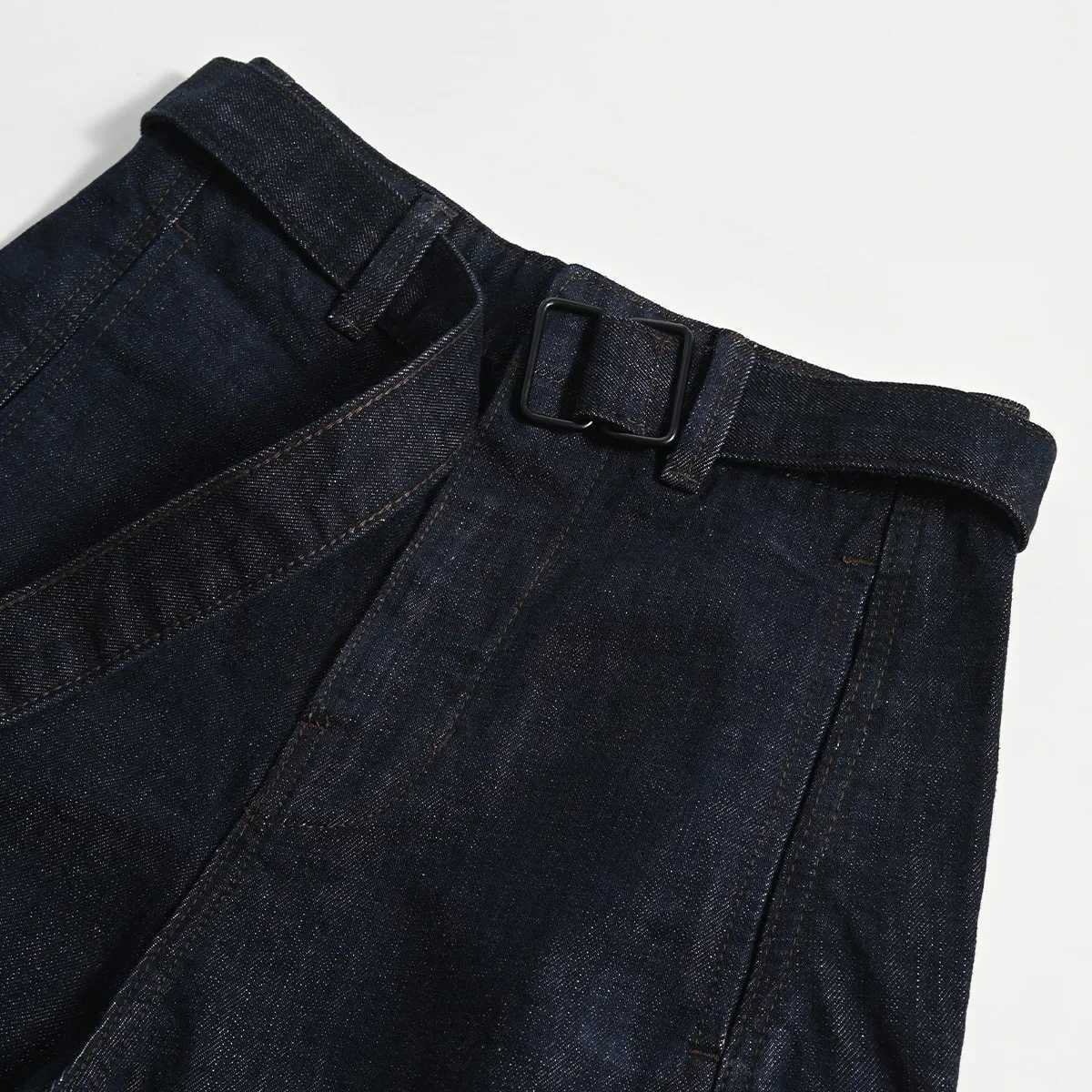 Lemair Denim Jeans Womens Highwaisted Widelegged Extralong Banana Pants Stereoscopic Cutting Summer Style C251013