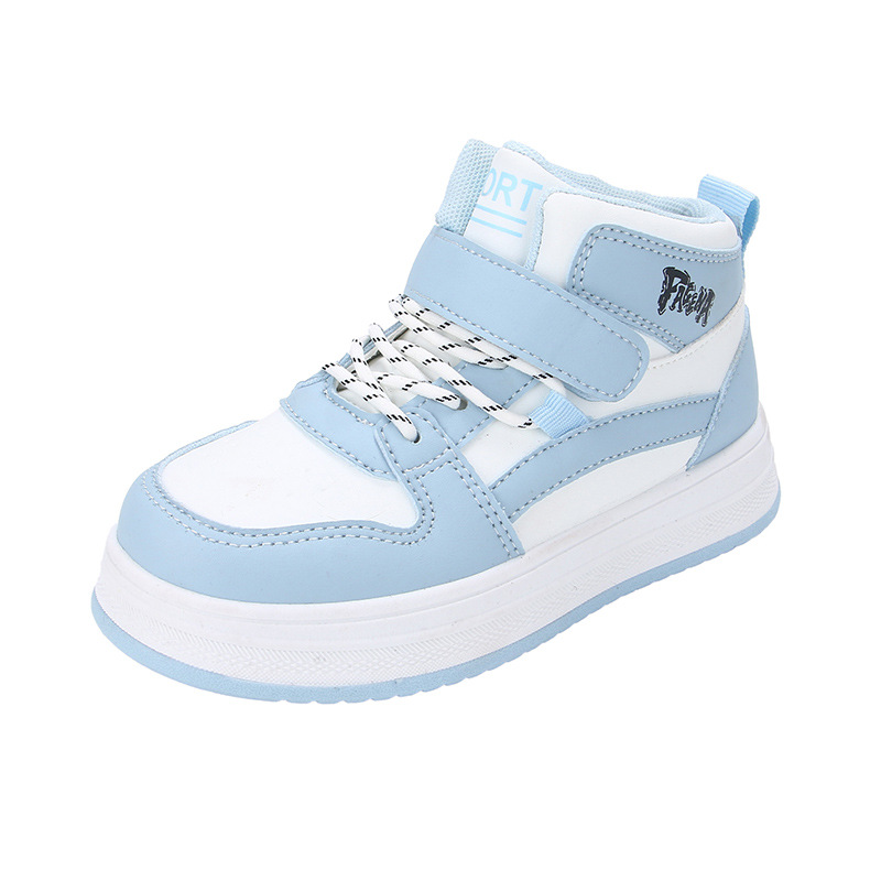 Kids Basketball Shoes Design Toddler Children's Boys Girls Sports Shoes Student High Cut Youth Trainers Sizes US9C-US5Y K01085