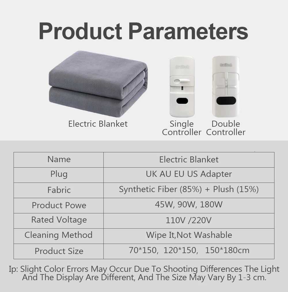 110220V Electric Blanket Thicker Heaters Electrica Smart Control Heated Blanket Winter Carpet Mat for Home Bedroom Use Y251014