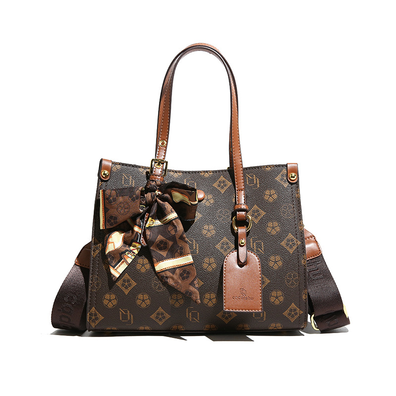 2025 large capacity single shoulder tote bag new commuter senior sense female crossbody bag retro small women bag