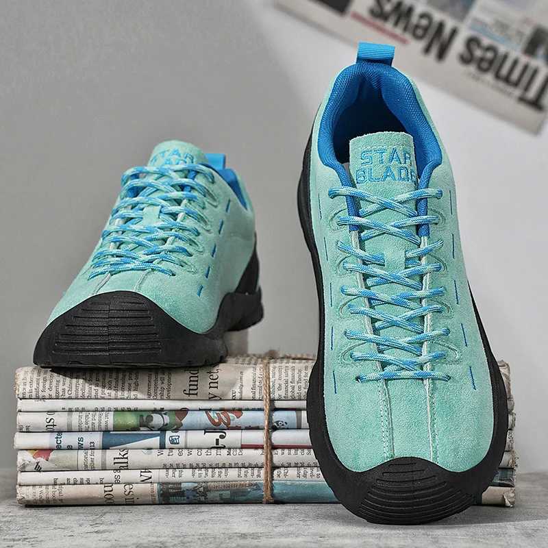 Mens Hiking Shoes Outdoor Low Ankle Walking Trekking Sneakers Men Travel Camping Shoes Protective Sports Mens Shoes Outdoor C251014