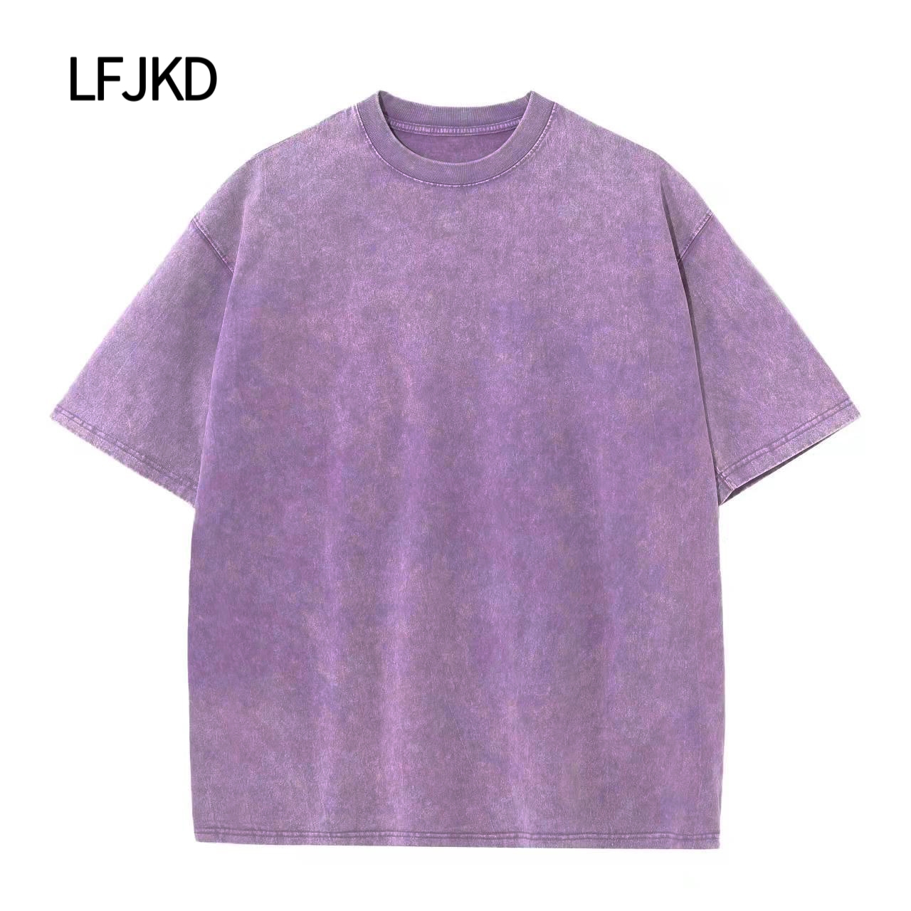 K2300 230gsm Heavyweight Vintage Washed T-Shirt, 100% Cotton Oversized Tee, Drop Shoulder Streetwear