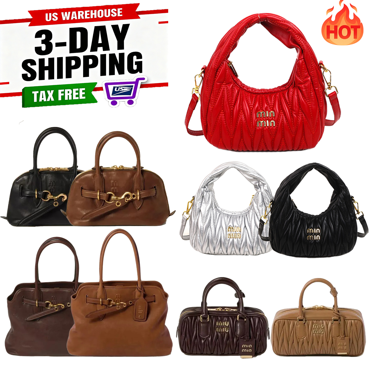 Designer Bag Aventure Luxury Bag Retro Napa leather Tote bag Luxury Brown Embossing Shoulder Bag Fashion Women's handbag Purse Crossbody bag Zipper Hobo Bag Mini Bag
