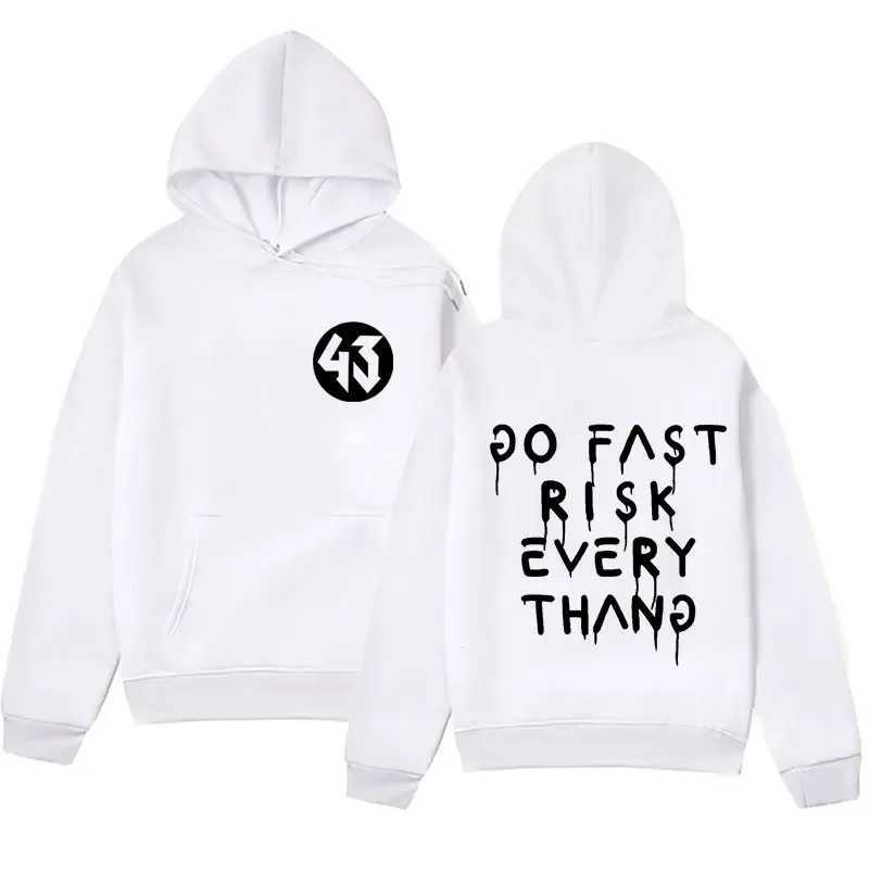 Mens autumn Ken Block casual hoodie with letters printed on Ken Block 43 fashion sportswear for men and women J251031