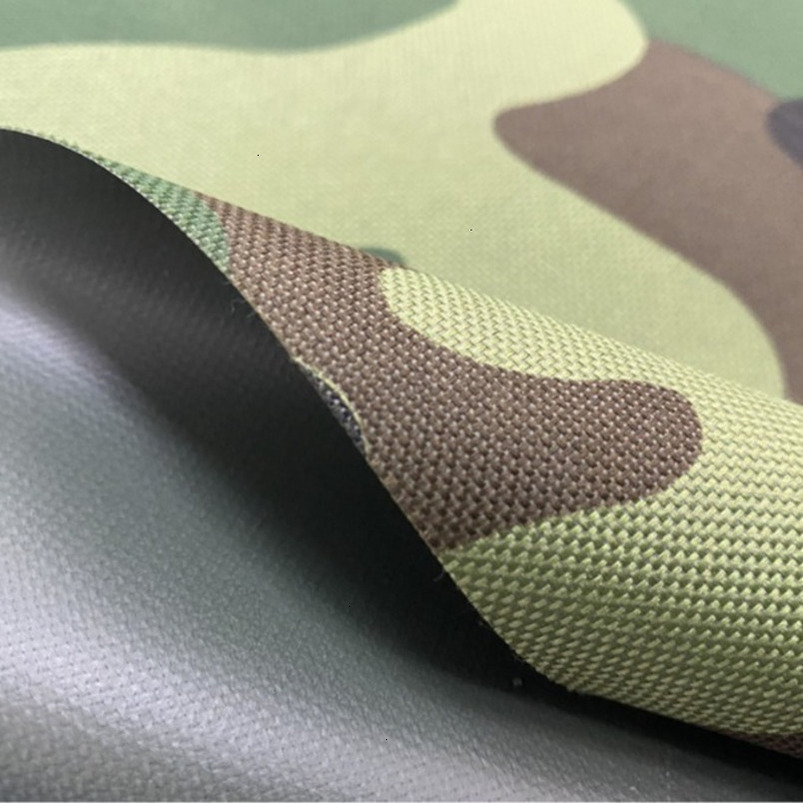 Thickened 600D Camouflage PVC Waterproof Oxford Tarpaulin Rain Cover Sunshade Dustproof Rainproof Cloth Outdoor Wholesale