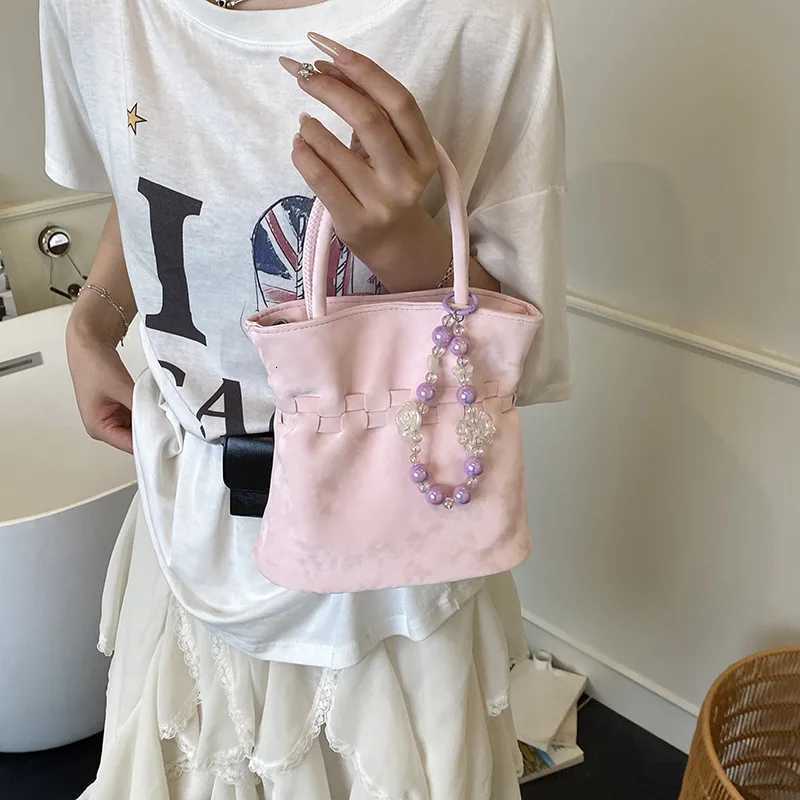 Korean Versi Handbag Bag Wens 2025 New Fi Cmuter Shoder Bag Bucket Cmuter Messenger Bag D251014