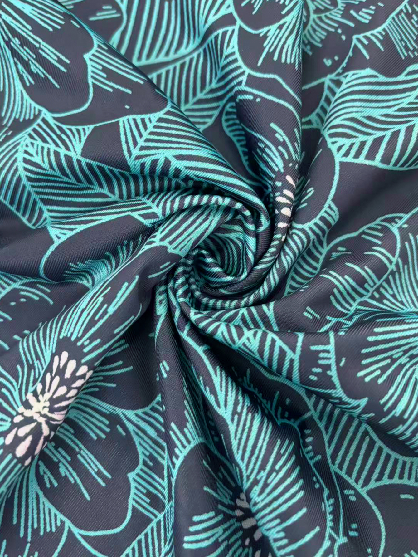 Women's Retro Fashion Floral - Textured Mom - Style Outdoor & Versatile Midi Dress-CF42196