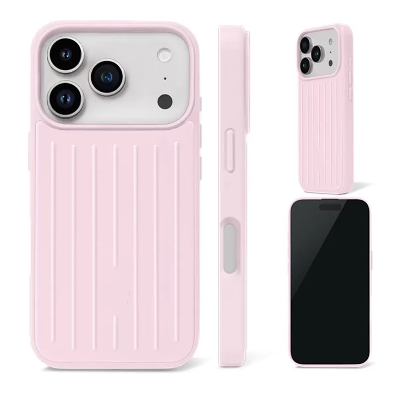 2025 NEW RIM Phone Case Top-quality Suitcase Designer iPhone Case for Apple iPhone 17 Pro Max 16 15 14 13 Polycarbonate Aluminum Alloy MagSafe Weave B