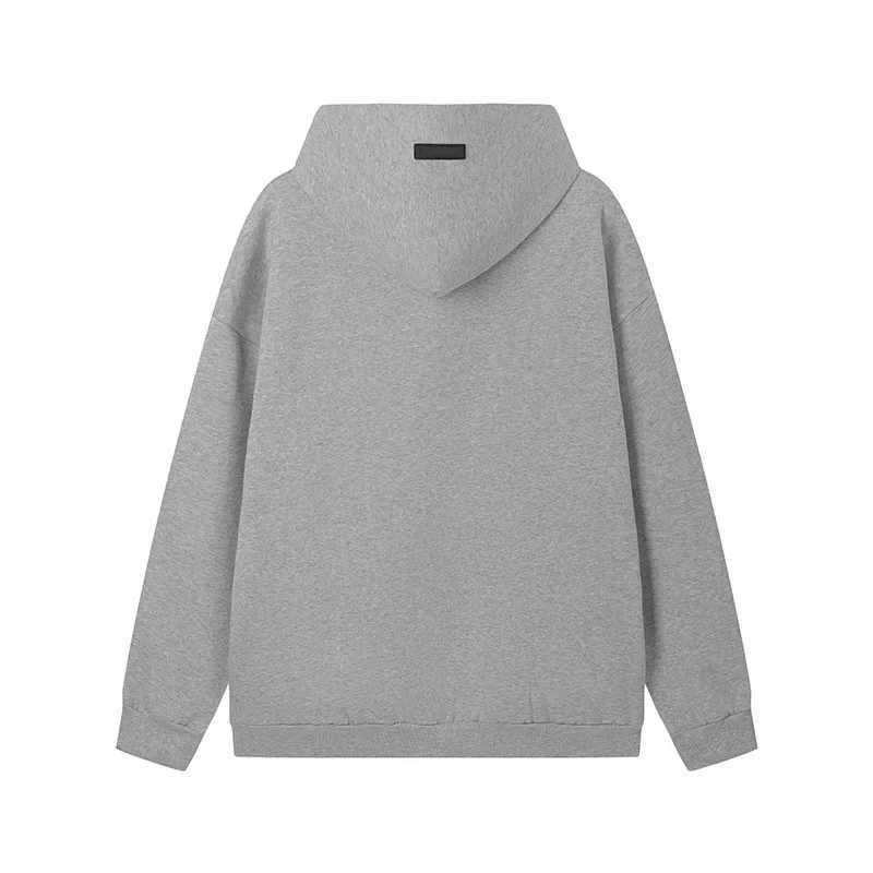 FW24 Luxury Design Mens Hoodies Chest Two Rows Letter Hoodies Designer Brand Mens High Street Cotton Oversized Hoodie Set J251014