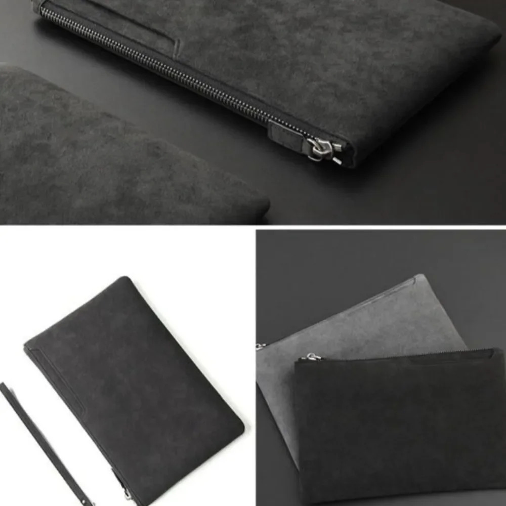 Portable Mens Business Clutch Bag Soft Surface Ort Coin Purse Leather Wallet Large Capaci Handheld Busin 251011