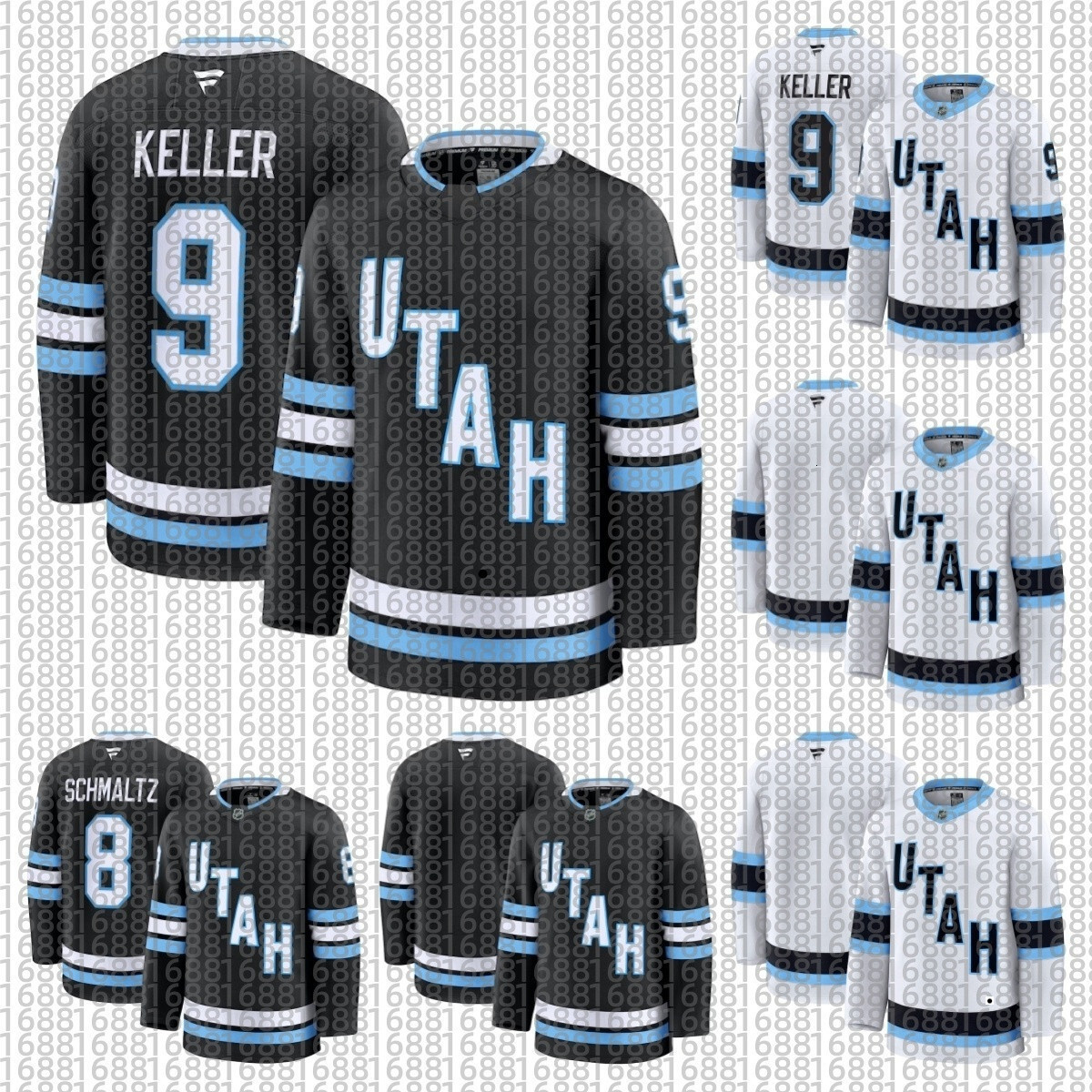 Clayton Keller Utah Hockey Club Jersey Alex Kerfoot Matias Maccelli Nick Bjugstad Ian Cole Lawson Crouse Kevin Stenlund Michael Carcone Logan Cooley