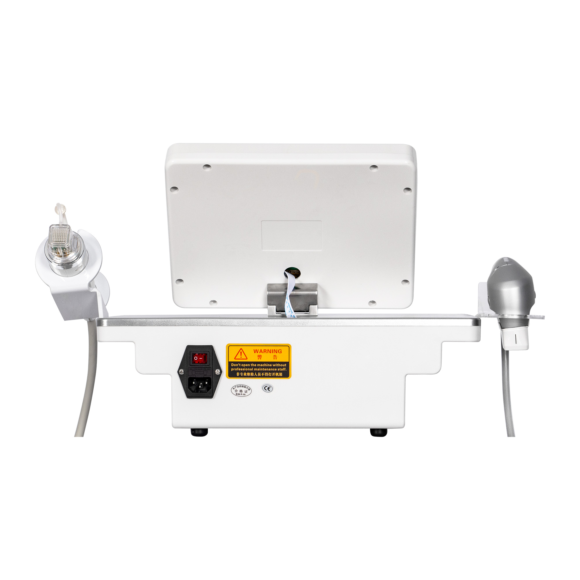 Hifu Microneedling Combo Device - Professional 2-In-1 Skin Rejuvenation Machine - Facial Lifting & Collagen Induction - Salon Results At Home