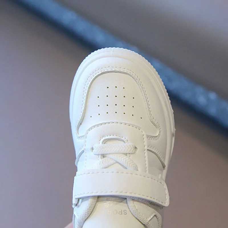 Baby Kids Spring Autumn New Small White Tennis Sneakers Children Soft Sole Anti Slip Sneaker Toddler Casual Sport Shoes H260130