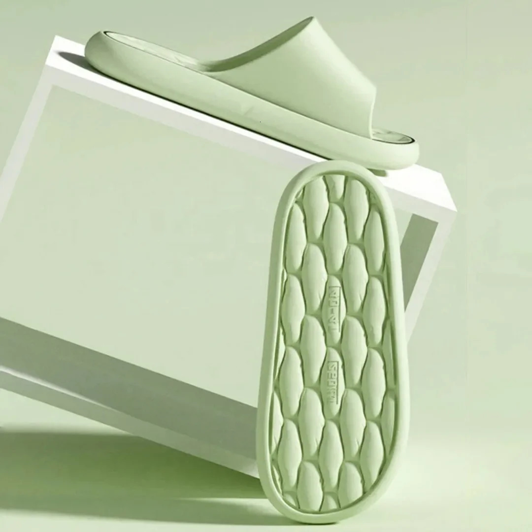 Super Light Soft Slippers Simple Fashion Slides EVA Elastic Shoes Colorful Sneakers In Door Bathroom Flip Flops 251008