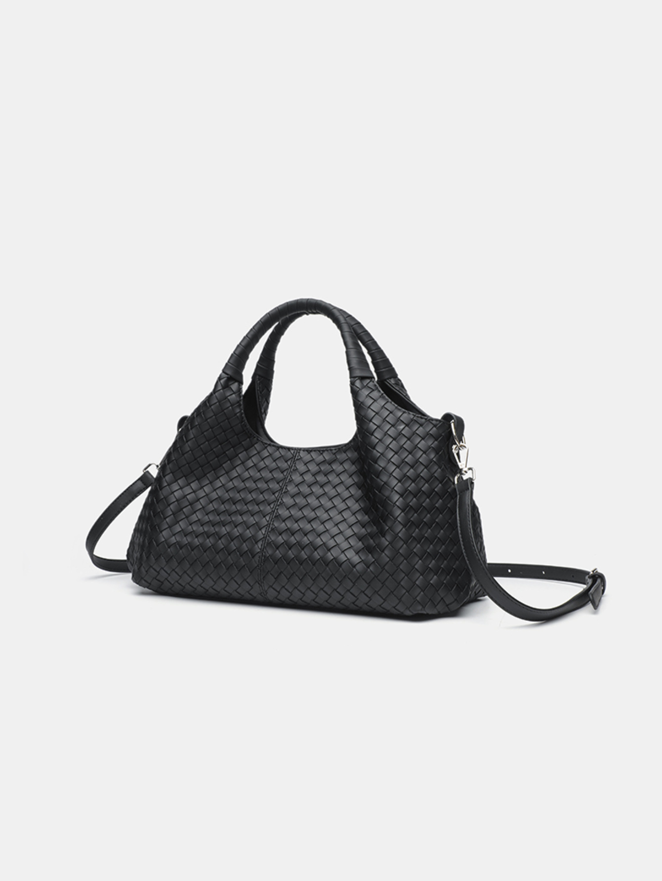 Women's woven handbag lazy style commuter bag large-capacity shoulder bag niche retro design crossbody bag