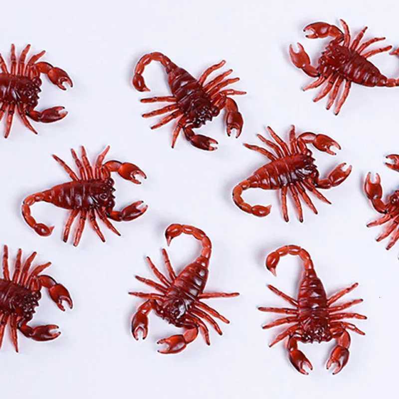 1050pcs Halloween Simulation Bug Cockroach Spider Centipede Scorpion Funny Fake Cockroach Halloween DIY Party Decor Props C251014