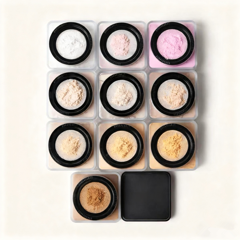 Easy Bake Loose Powder Baking Setting Powder Highlights Contour Concealer Foundation Brighten Limited Edition Cupcake Pound Cake Sugar Cookie 8 Colors 0.71oz 20g
