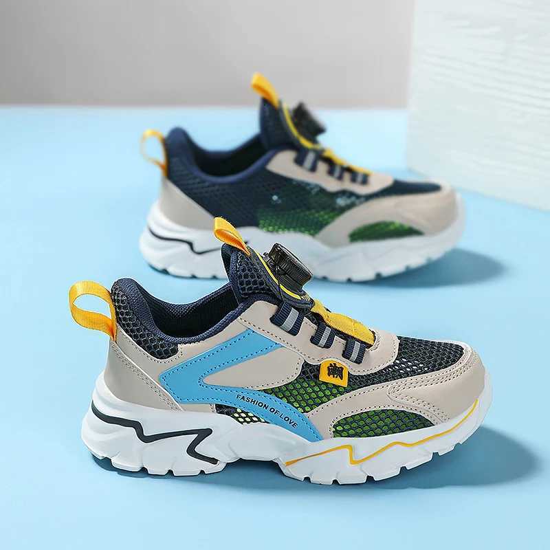 Hot Sell Children Casual Sports Brand Kids Mesh Fashion Sneakers Boys Girls Breathable Lightweight Running Shoes XJ250701 XJ260303
