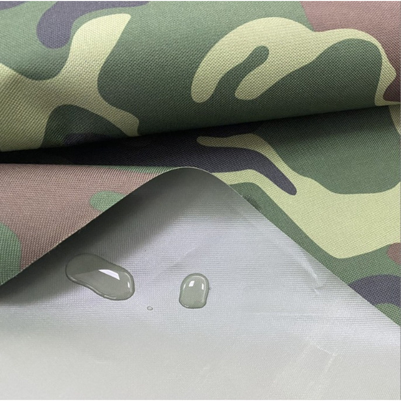 Thickened 600D Camouflage PVC Waterproof Oxford Tarpaulin Rain Cover Sunshade Dustproof Rainproof Cloth Outdoor Wholesale