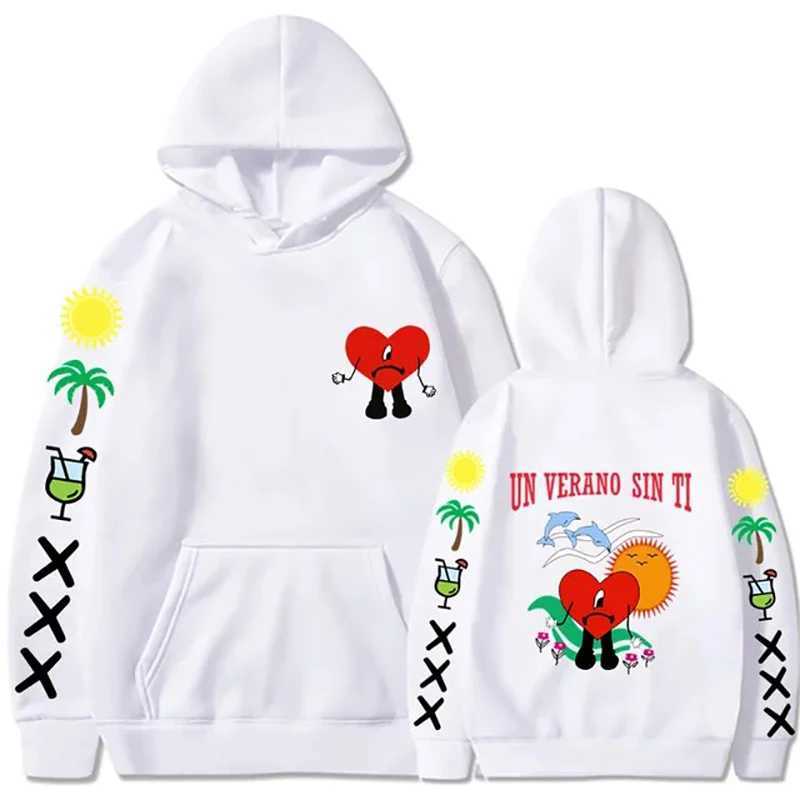 Funny Hoodies Un Verano Sin Ti Print Men Woman Streetwear Hoodie Hooded Pullover Unisex Tracksuit Clothing Sweatshirts J251203