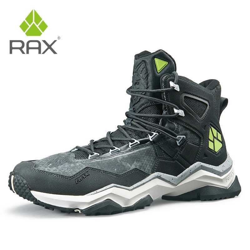 RAX winter mens and womens hiking shoes snow boots waterproof leather sports shoes super warm mens boots outdoor work shoes C251014