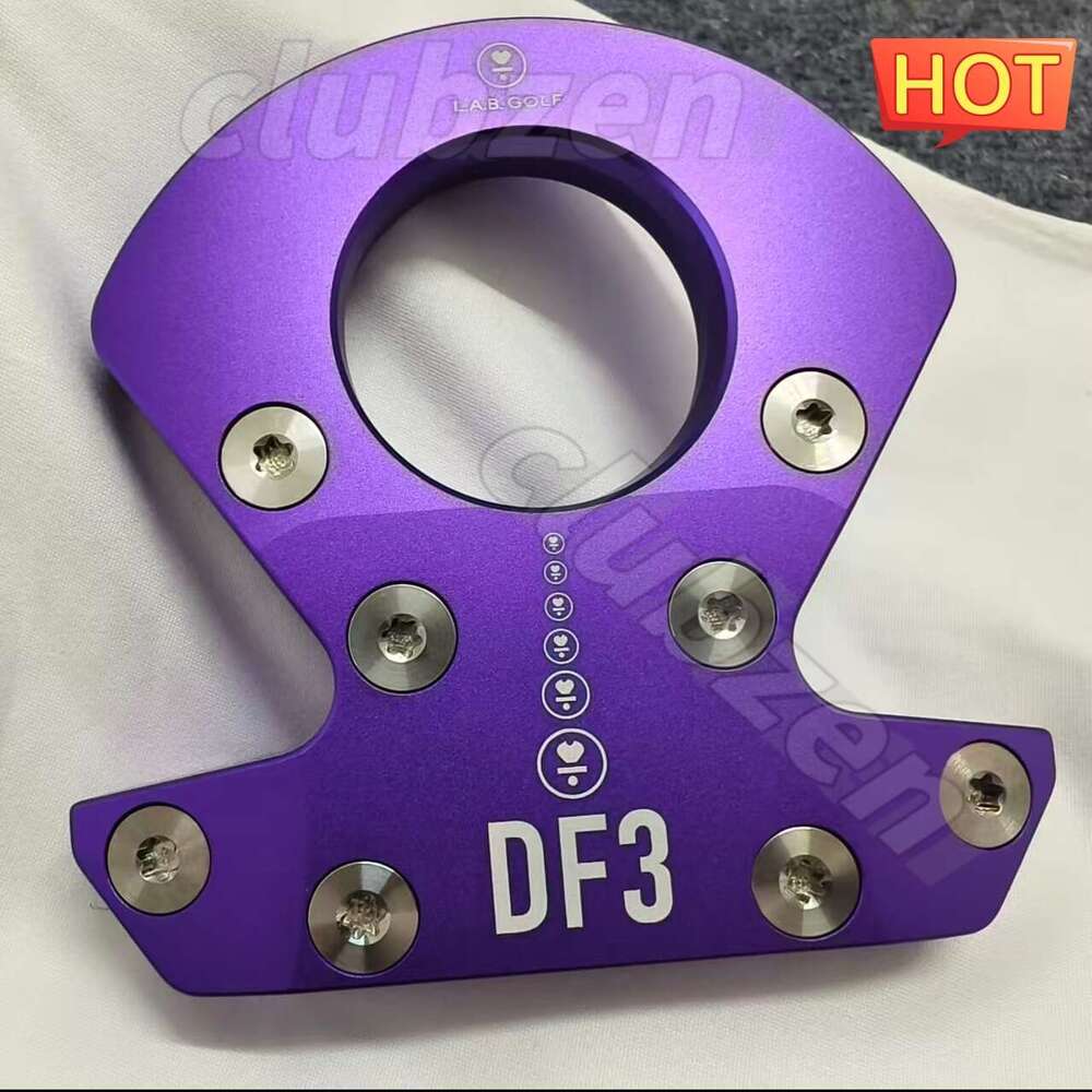 Golf clubs putter LAB DF3 Putter Big Black Bull Balanced and Stable High Capacity Wrong Male and Female Putter 33/34/35 inch Customizable aiming line and pattern