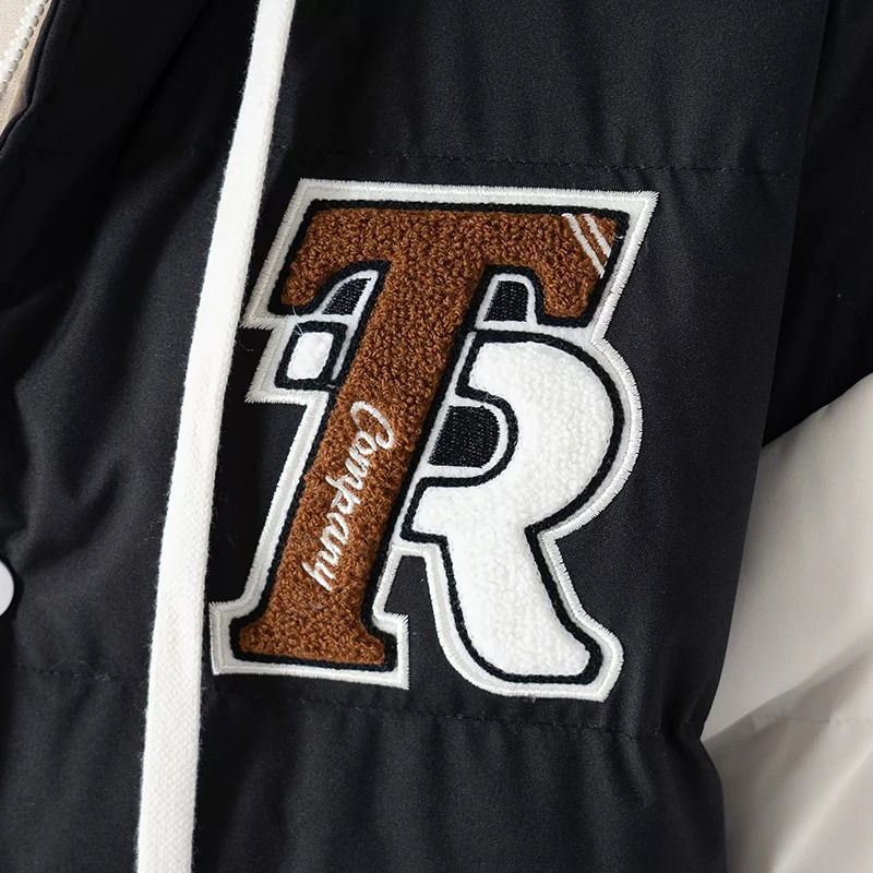 Supzoom Arrival Casual Embroidery Mens Winter Trendy Twopiece Hooded Bread Suit Couple Cottonpadded Jackets And Coats 251011