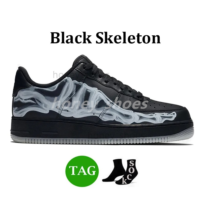 Running Shoes Designer One 07 Classic 1 Triple Black White Ts Cactus Jacks Orange Skeleton Plant Flea Market Cpfm Leather Sneakers Men Shadow Size 13 H14