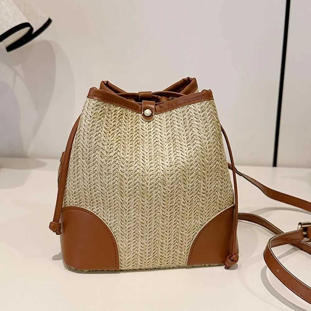 Creative Large Capacity Shoder Bags Casual Simple Crossbody Bags Vintage Mtifunctial Bucket Bag Summer D251014