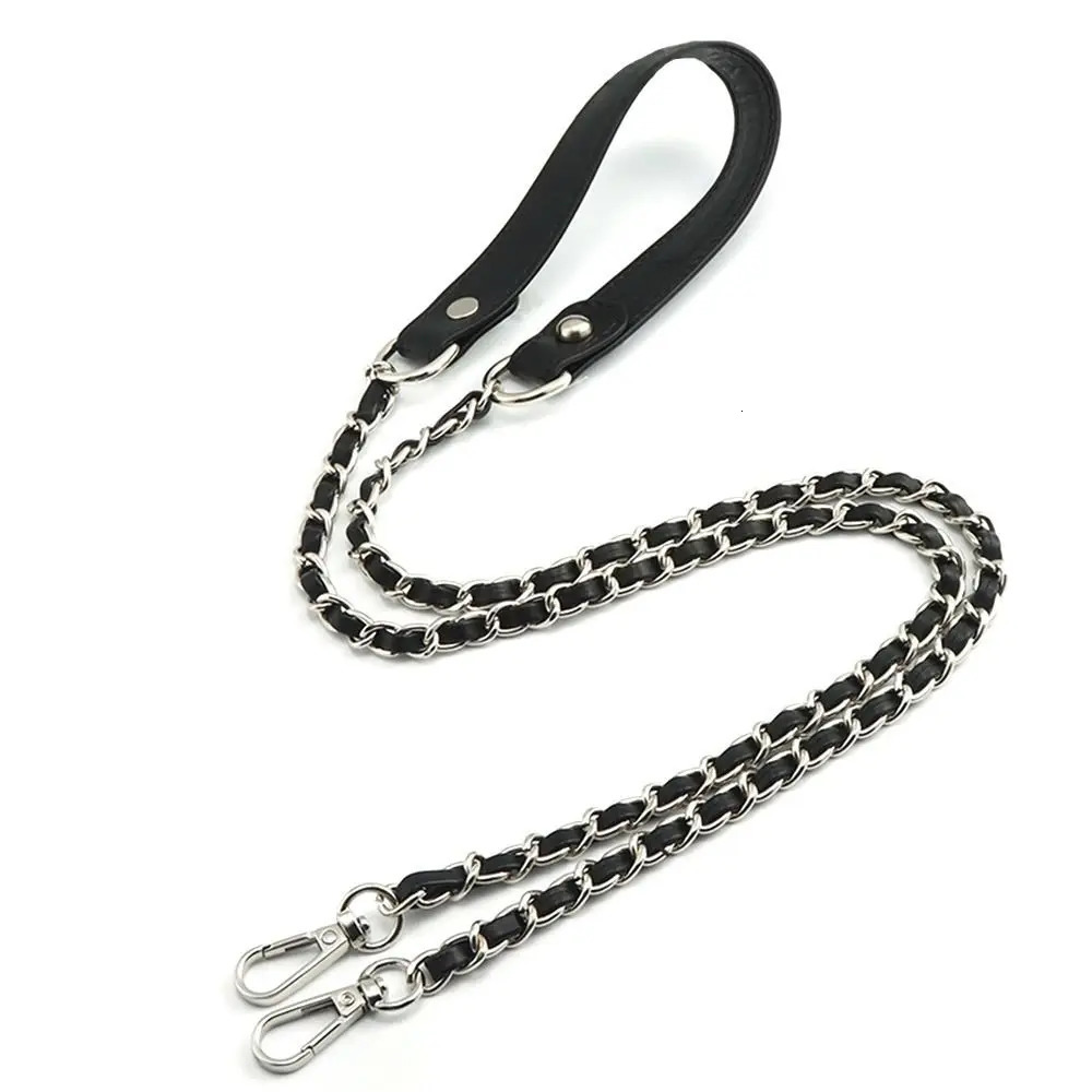 29cm120cm PU Leather Belts Straps Steel Bag Chains DIY Detachable Replacement Purse Chain Bag for Handbags Handle Accessories 251010 - view 7