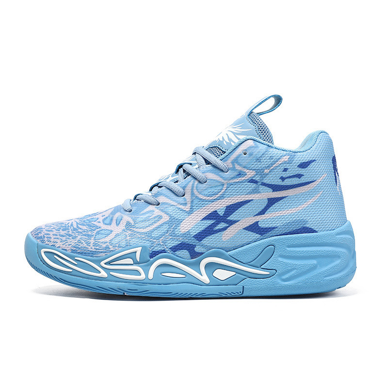 design Basketball Shoes for Men and Women Fashion Sport Shoes Anti-slip and wear-resistant Breathable Mesh Sneakers