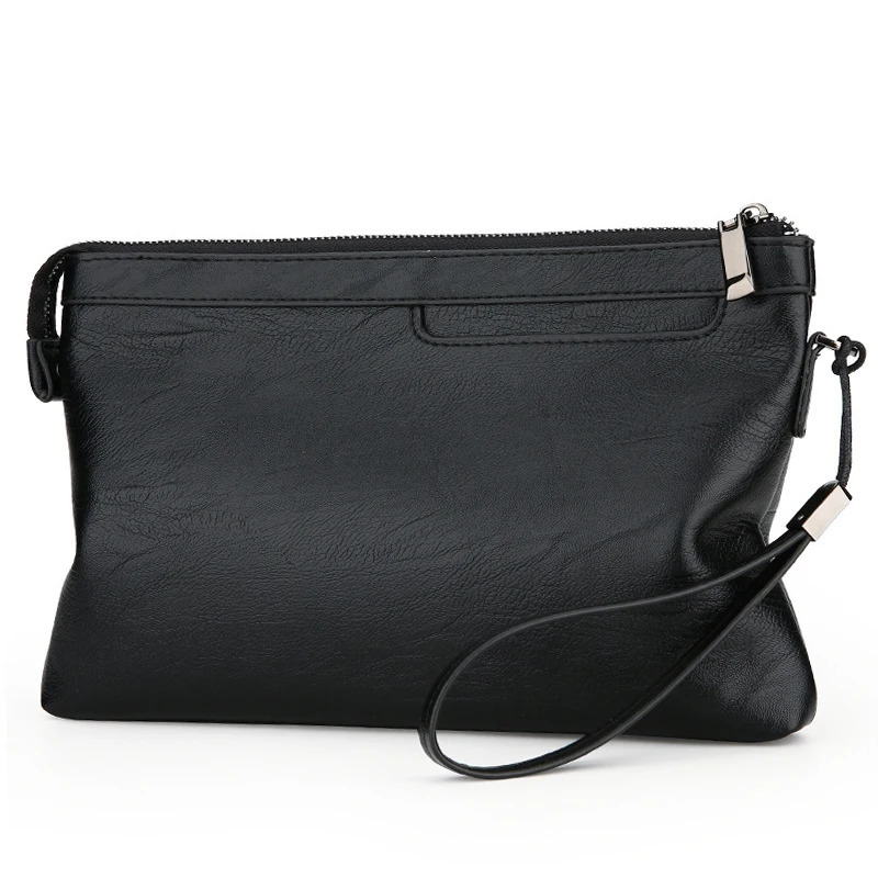 Fashion n Business Clutch Bag High Quality PU Leather Envelope Bags Casual Travel Mens Wallet Cell Phone Pocket 251014