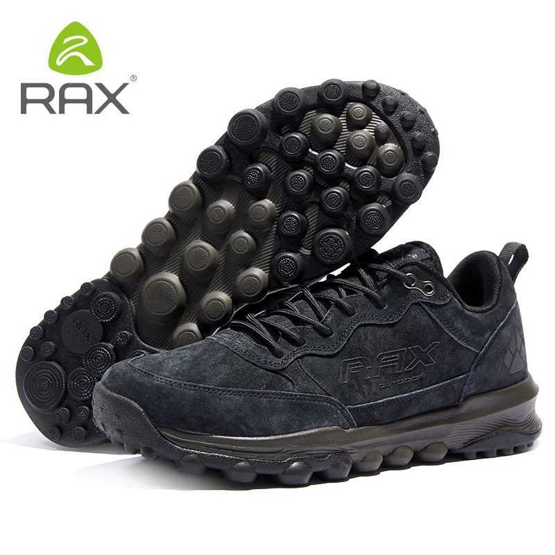 Rax Mens trekking shoes Womens army green trekking boots Breathable mountain climbing camping outdoor sports hunting walking s C251014
